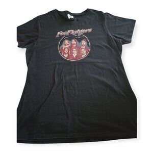 Foo Fighters 2018 ' Concrete Gold ' World Tour T-shirt L Port & Company Tag